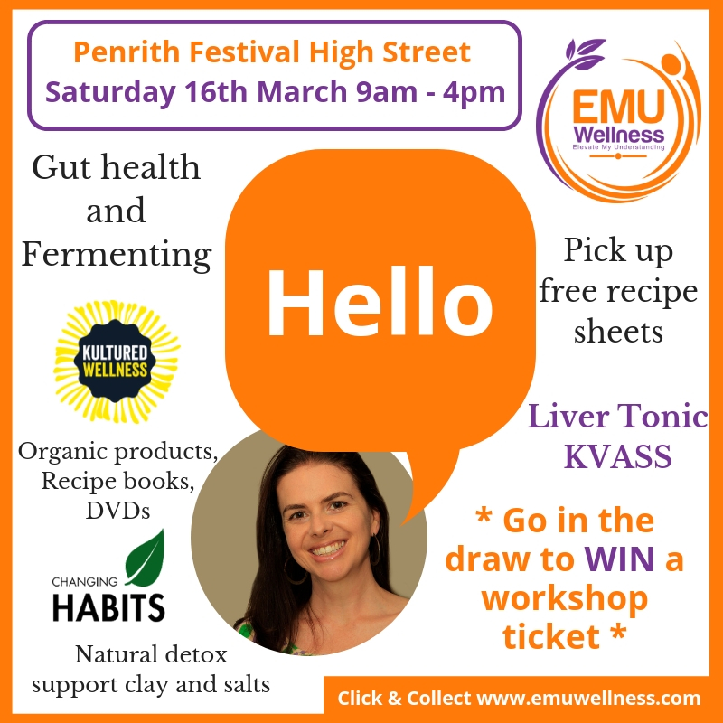 Penrith Festival 2019 EMU Wellness stall holder