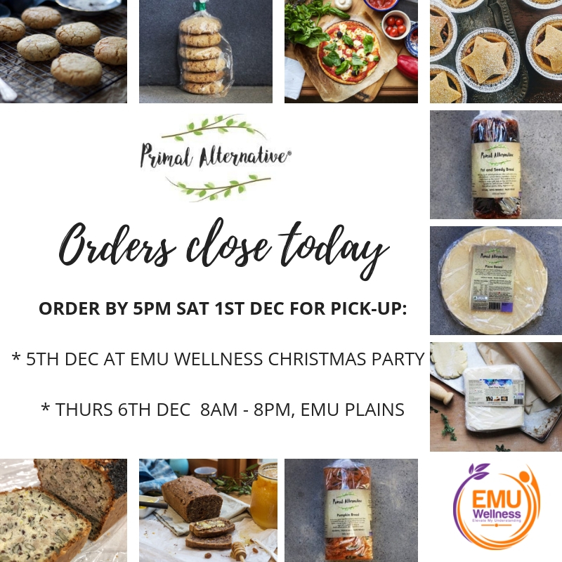 Primal Alternative Pick up Penrith Emu Plains Richmond