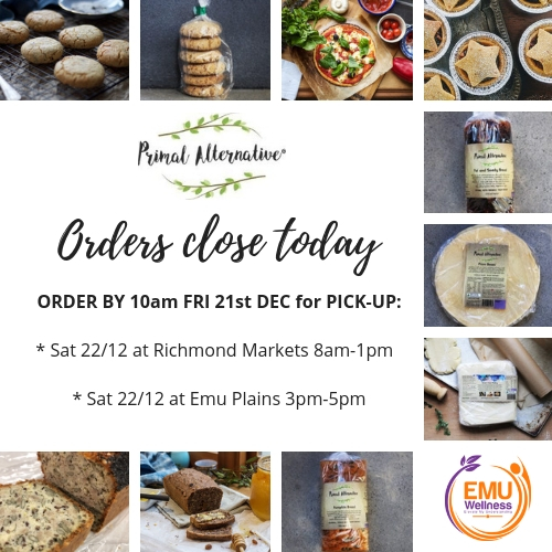 Primal Alternative Richmond NSW Market Dec 2018