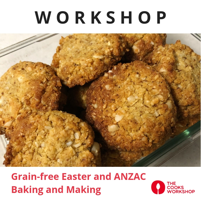 Paleo Grain-free Easter ANZAC Baking Class Workshop Dural Sydney